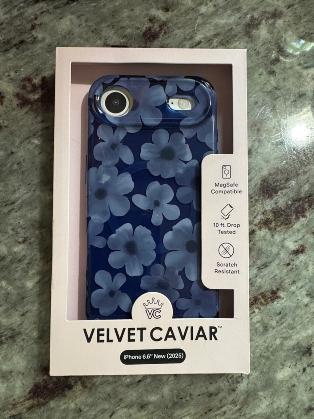 NEW Velvet Caviar Midnight Blossom 17 Air iPhone Case - MagSafe Compatible